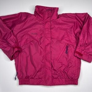 Columbia Jacket Coat Windbreaker Nylon Whirlibird Parka Shell Hiking Outdoor New